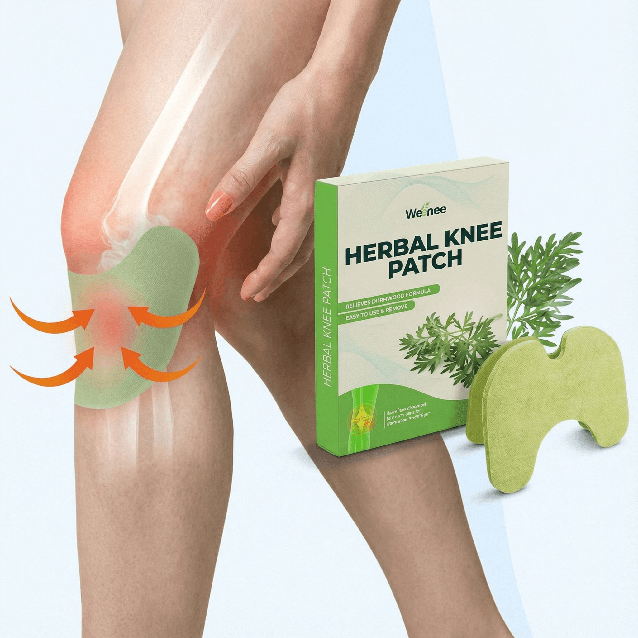 WellKnee Pain Relief Patch